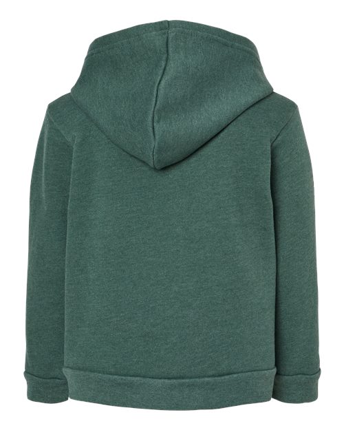 Toddler Sponge Fleece Pullover Hoodie Sweatshirt - Heather Forest Back