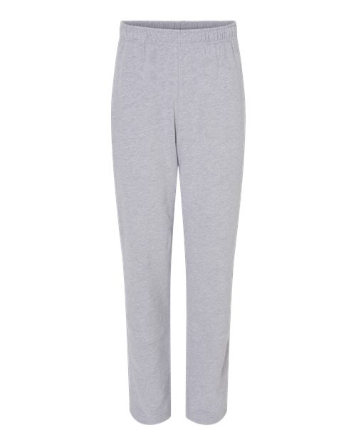 Unisex Sponge Fleece Straight Leg Sweatpants - Athletic Heather Front