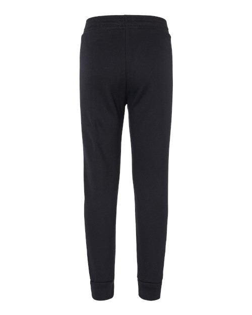Toddler Sponge Fleece Jogger Sweatpants - Black Back
