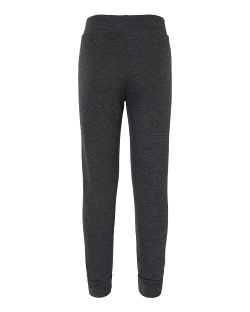 Toddler Sponge Fleece Jogger Sweatpants - Dark Grey Heather Back