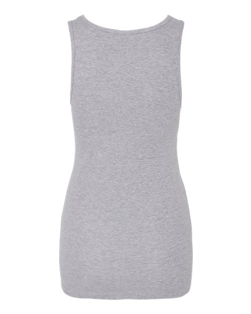 Women's Micro Rib Tank - Athletic Heather Back