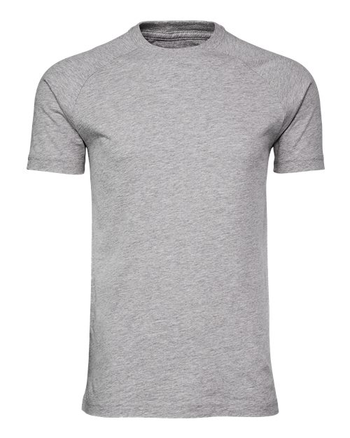 Men's Heather CVC Raglan Tee - Athletic Heather Front