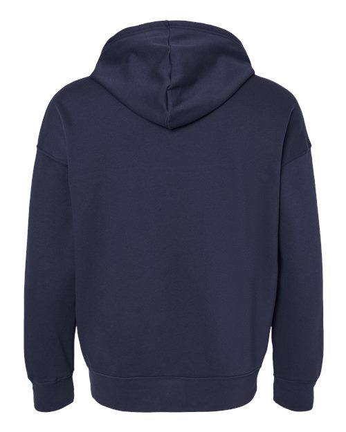 Unisex Sponge Fleece DTM Full-Zip Hoodie Sweatshirt - Navy Back