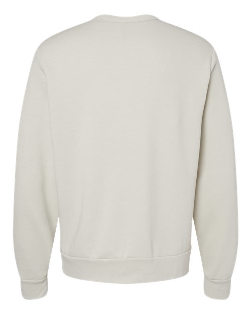 Unisex Sponge Fleece Classic Crewneck Sweatshirt - Heather Dust Back