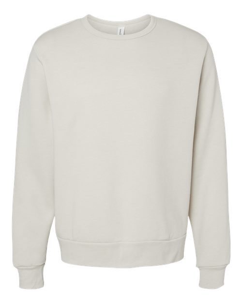 Unisex Sponge Fleece Classic Crewneck Sweatshirt - Heather Dust Front