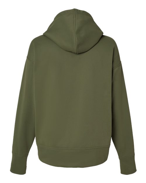 Women's Sport Hooded Sweatshirt - Fresh Olive Back