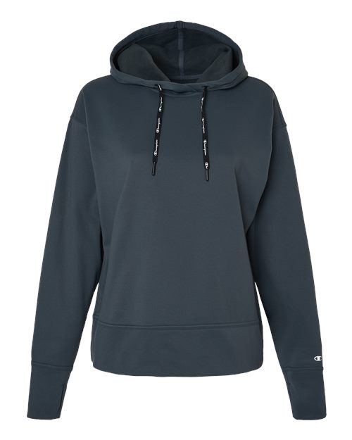 Women's Sport Hooded Sweatshirt - Stealth Front