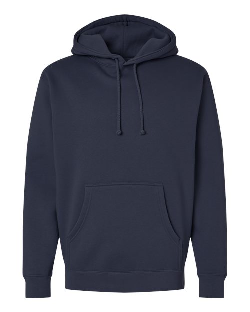 Unisex Heavyweight Hooded Sweatshirt - Navy Front