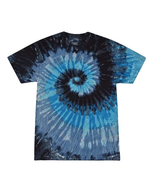 Youth Multi-Color Tie-Dyed T-Shirt - Evening Sky Front