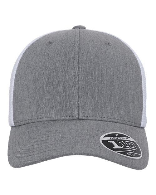 110® Mesh-Back Cap - Heather Grey/ White Front