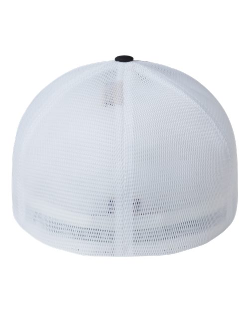 Unipanel™ Trucker Cap - Black/ White Back