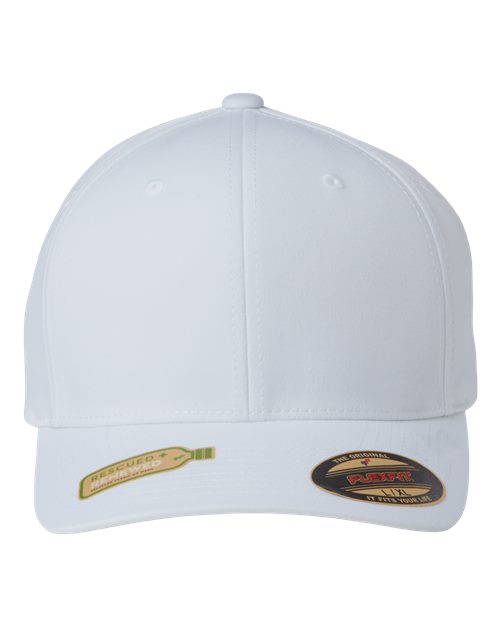Sustainable Polyester Cap - White Front