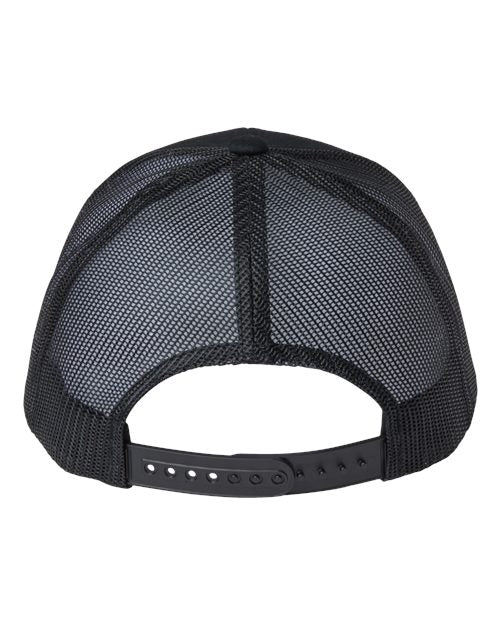 Sustainable Retro Trucker Cap - Black Back