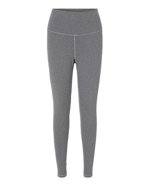 Women's Sport Soft Touch Leggings - Ebony Heather Front