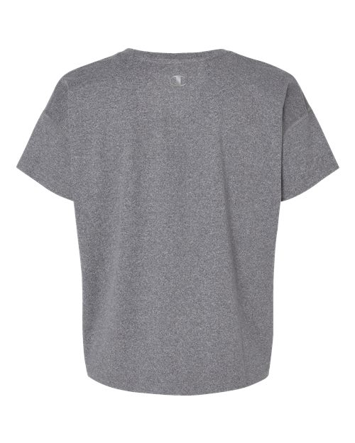 Women's Sport Soft Touch T-Shirt - Ebony Heather Back