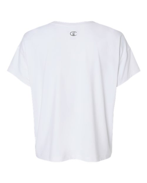 Women's Sport Soft Touch T-Shirt - White Back