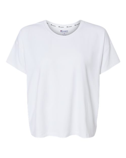 Women's Sport Soft Touch T-Shirt - White Front