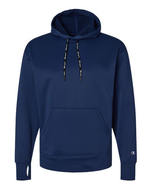 Unisex Sport Hooded Sweatshirt - Athletic Navy Front