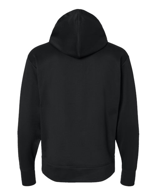 Unisex Sport Hooded Sweatshirt - Black Back