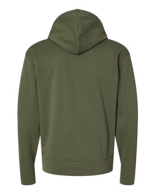 Unisex Sport Hooded Sweatshirt - Fresh Olive Back