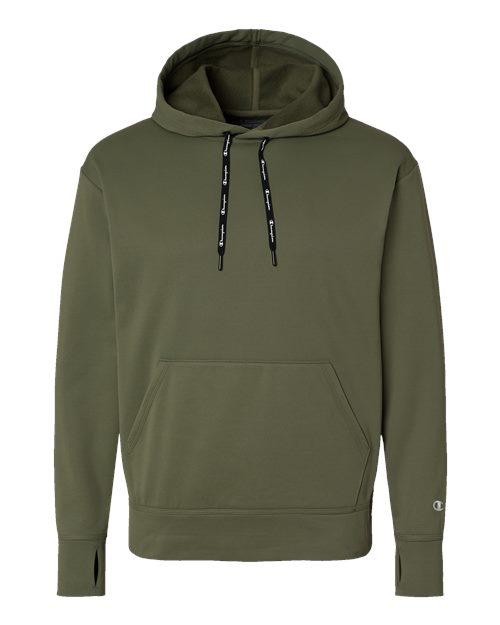 Unisex Sport Hooded Sweatshirt - Fresh Olive Front