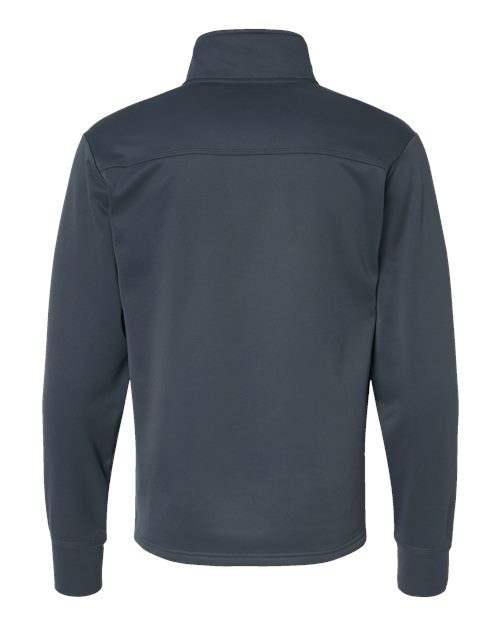 Unisex Sport Quarter-Zip Pullover - Stealth Back