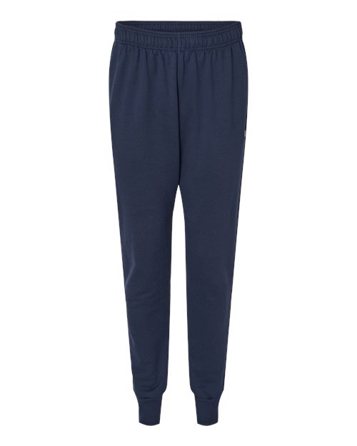 Unisex Powerblend® Fleece Joggers - Navy Front