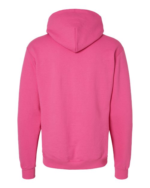 Unisex Powerblend® Hooded Sweatshirt - Wow Pink Back