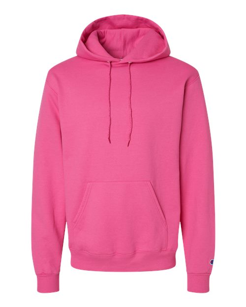 Unisex Powerblend® Hooded Sweatshirt - Wow Pink Front
