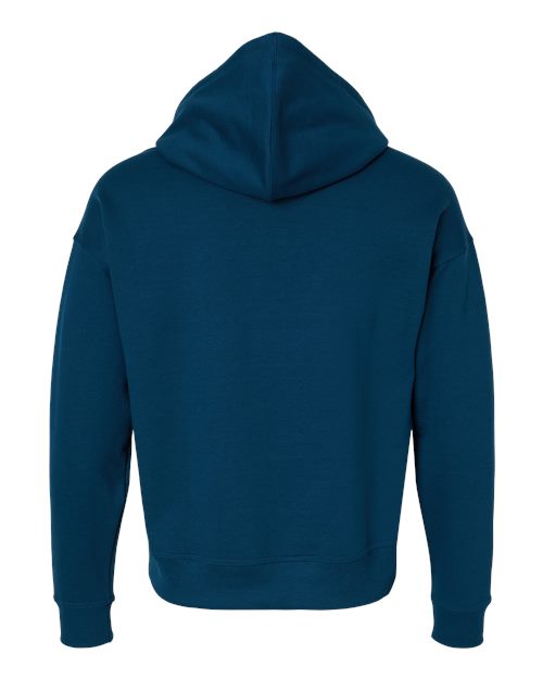 Women's Powerblend® Hooded Sweatshirt - Late Night Blue Back