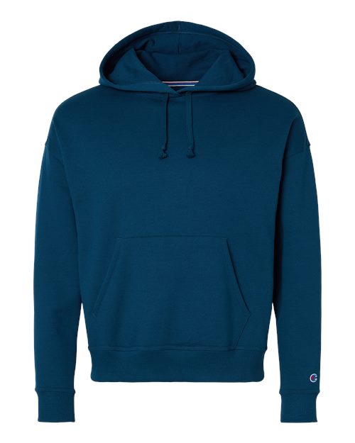 Women's Powerblend® Hooded Sweatshirt - Late Night Blue Front