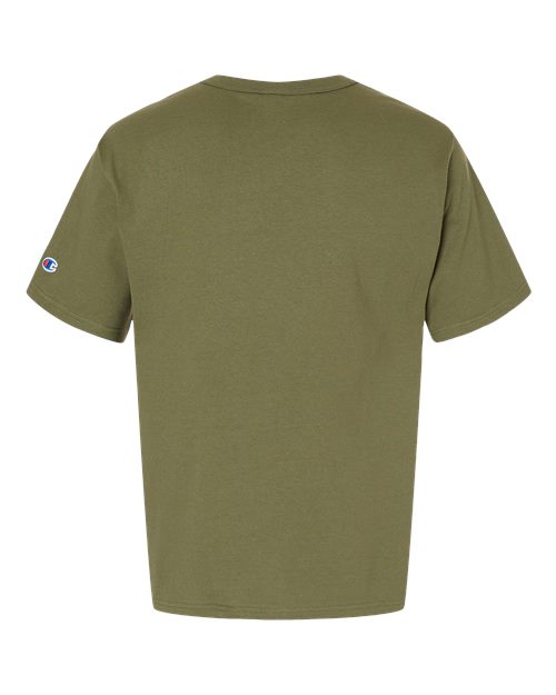 Unisex Heritage Jersey T-Shirt - Fresh Olive Back