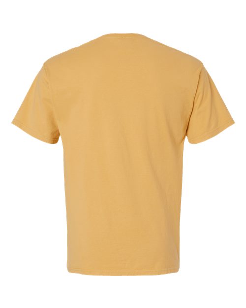 Men's Garment-Dyed T-Shirt - Artisan Gold Back