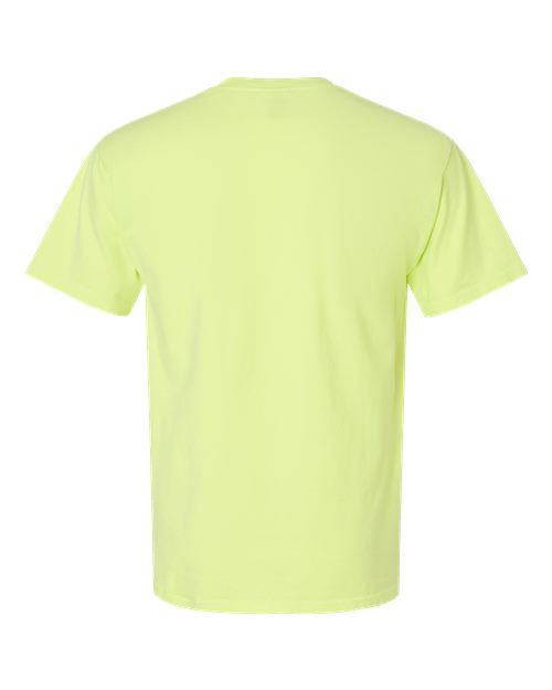 Men's Garment-Dyed T-Shirt - Chic Lime Back