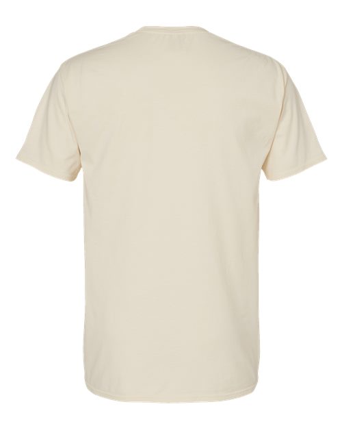 Unisex Garment-Dyed Pocket T-Shirt - Parchment Back