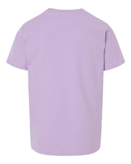 Youth Garment-Dyed T-Shirt - Future Lavender Back