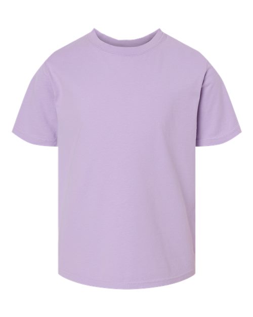 Youth Garment-Dyed T-Shirt - Future Lavender Front