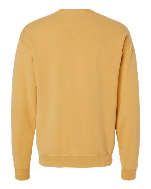Unisex Garment-Dyed Crewneck Sweatshirt - Artisan Gold Back