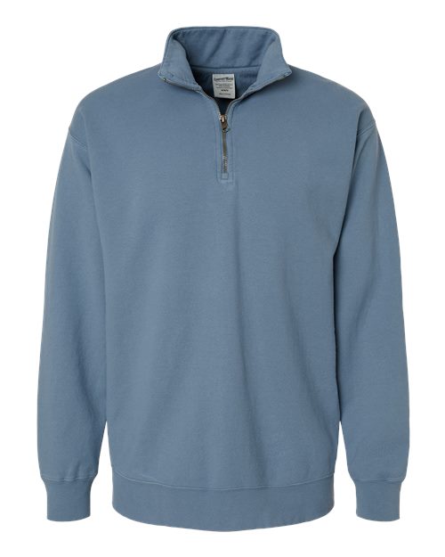 Unisex Garment-Dyed Quarter-Zip Sweatshirt - Saltwater Front