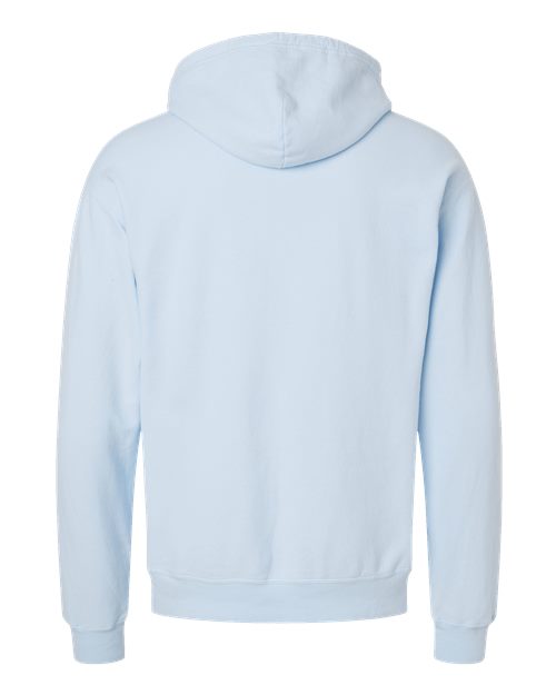 Unisex Garment-Dyed Hooded Sweatshirt - Soothing Blue Back