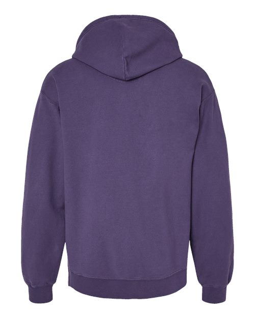 Unisex Garment-Dyed Hooded Sweatshirt - Grape Soda Back
