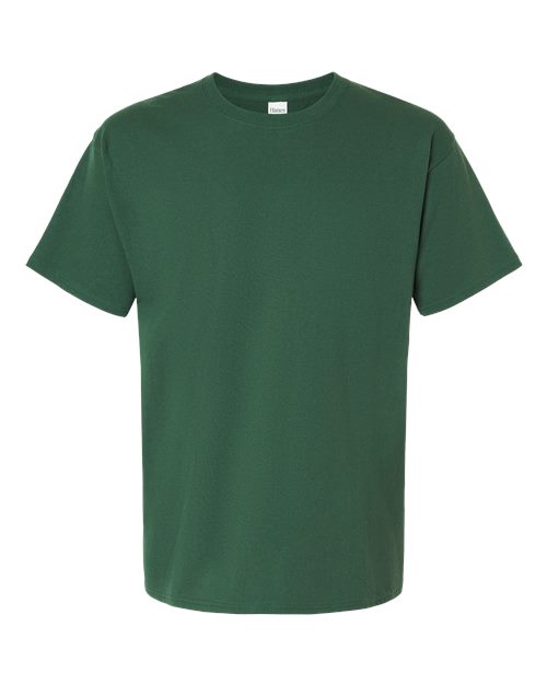 Unisex Essential-T T-Shirt - Athletic Dark Green Front