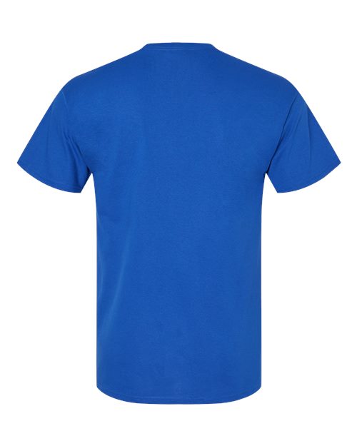 Unisex Essential-T T-Shirt - Athletic Royal Back