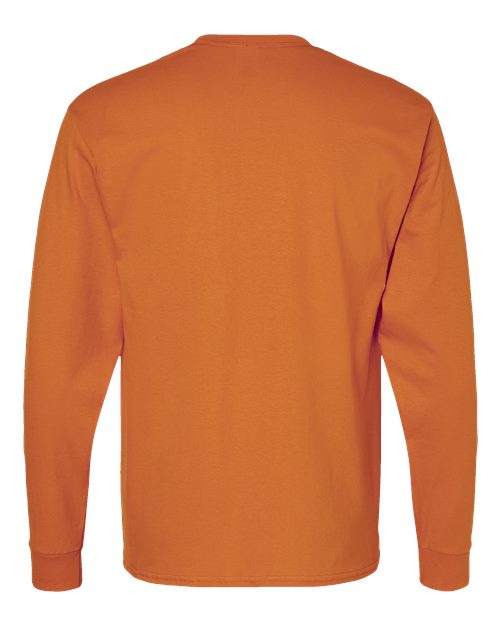 Essential-T Long Sleeve T-Shirt - Texas Orange Back