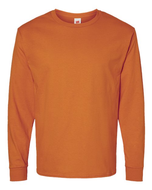 Essential-T Long Sleeve T-Shirt - Texas Orange Front