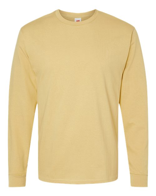Essential-T Long Sleeve T-Shirt - Athletic Gold Front