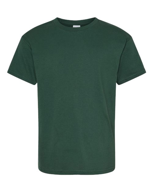 Youth Essential-T T-Shirt - Athletic Dark Green Front