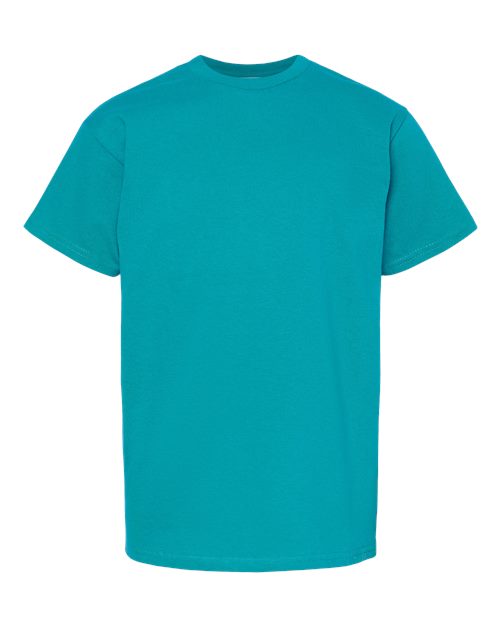 Youth Essential-T T-Shirt - Athletic Teal Front