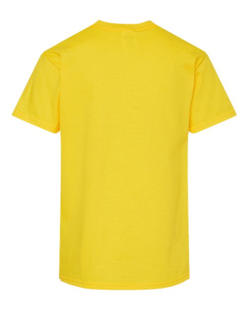 Youth Essential-T T-Shirt - Athletic Yellow Back