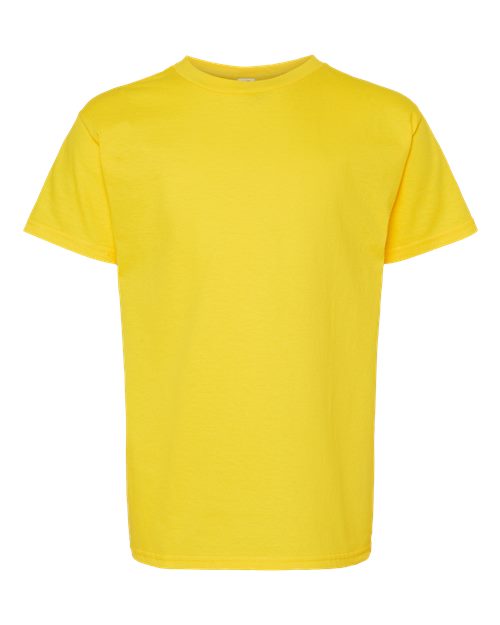 Youth Essential-T T-Shirt - Athletic Yellow Front